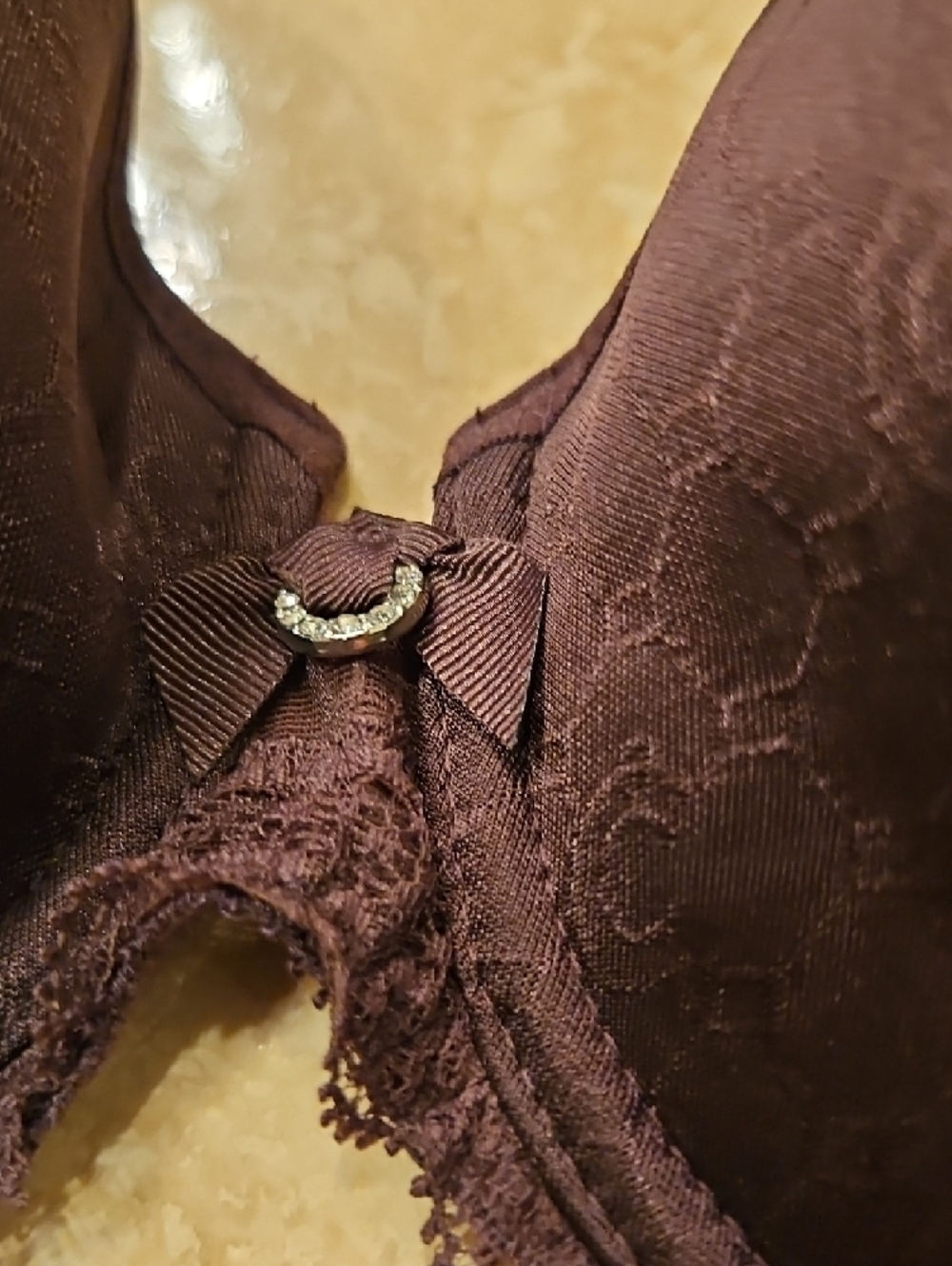 NWT Chantelle Brown Underwire Bra - Picture 5 of 6